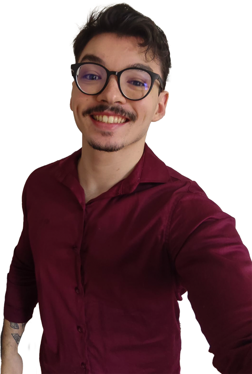 Pedro Marinho, nutricionista, sorrindo
